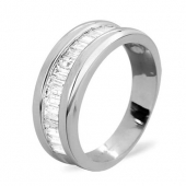 9ct White Gold 1.0 Carat Diamond Eternity Ring 9ct White Gold 1.0 Carat Diamond Eternity Ring
