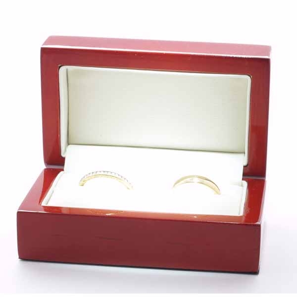 Wedding ring double box