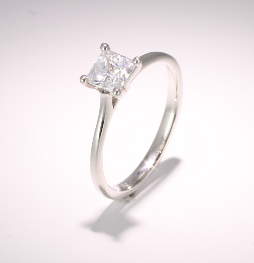 Diamond Solitaire Engagement Ring