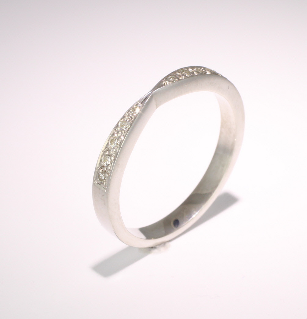 Shaped Wedding Ring