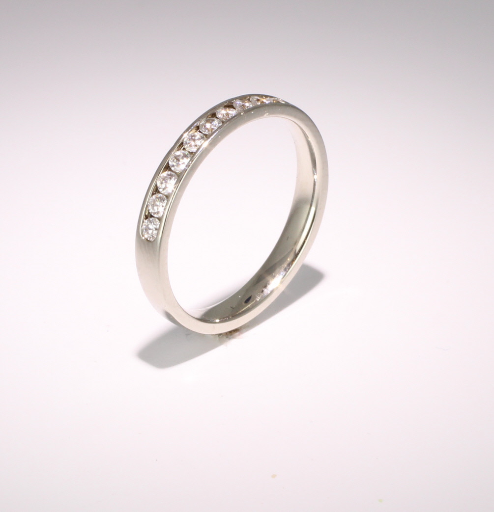 Gold Diamond Eternity Ring (E2518) - All Metals