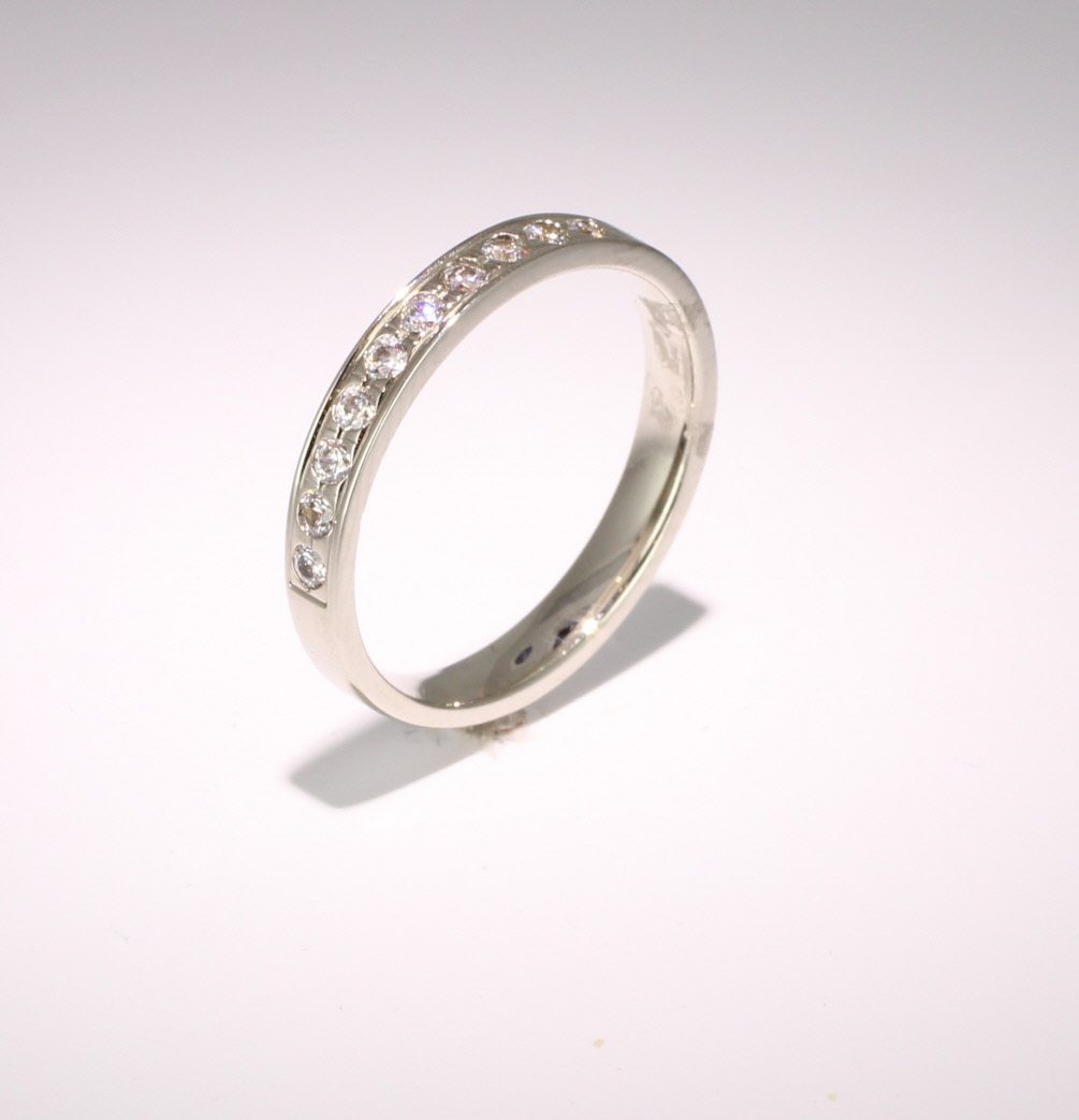 Eternity Ring (TBCE2518GR) - Half Grain Set - All Metals