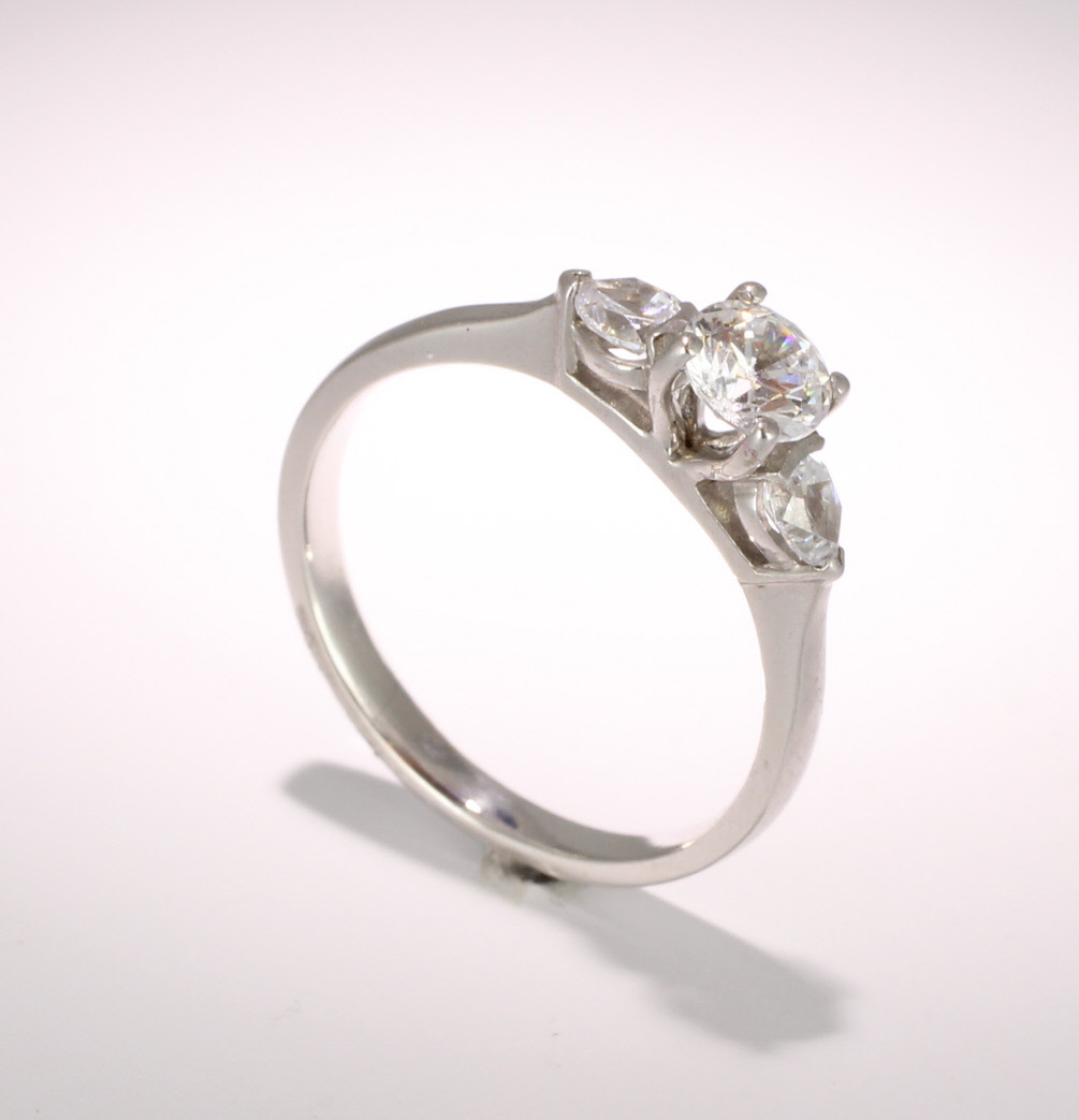 Cartier 3 2024 stone engagement rings