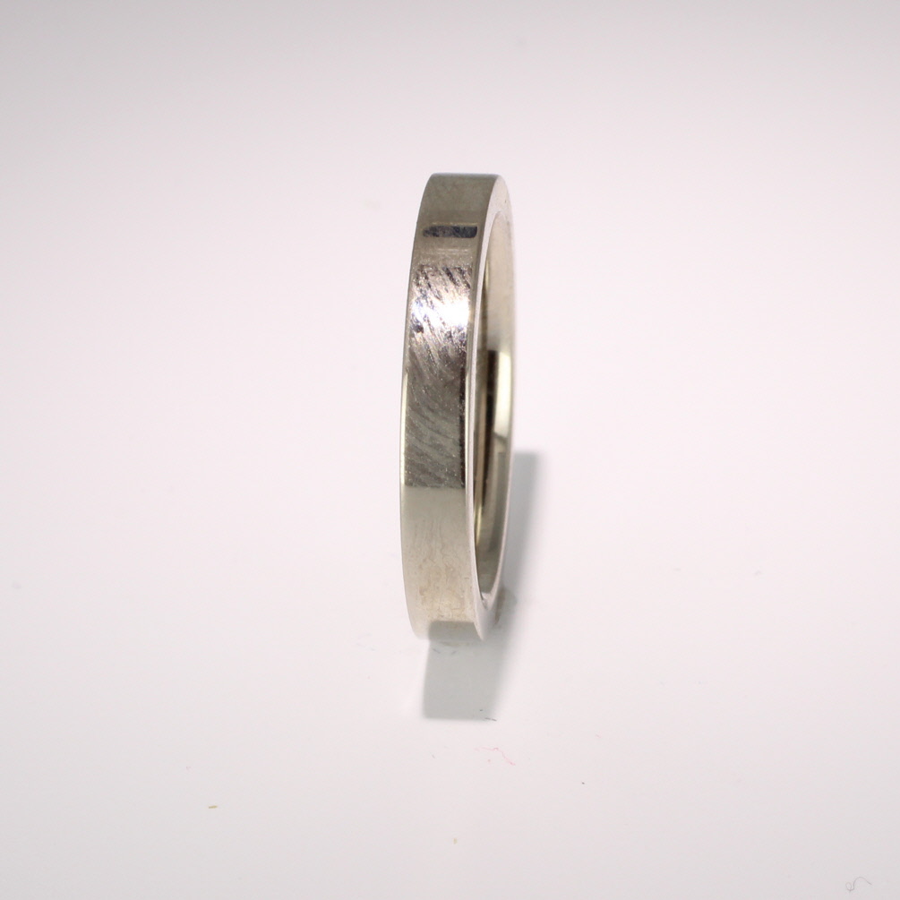 Minimalist mens online wedding band