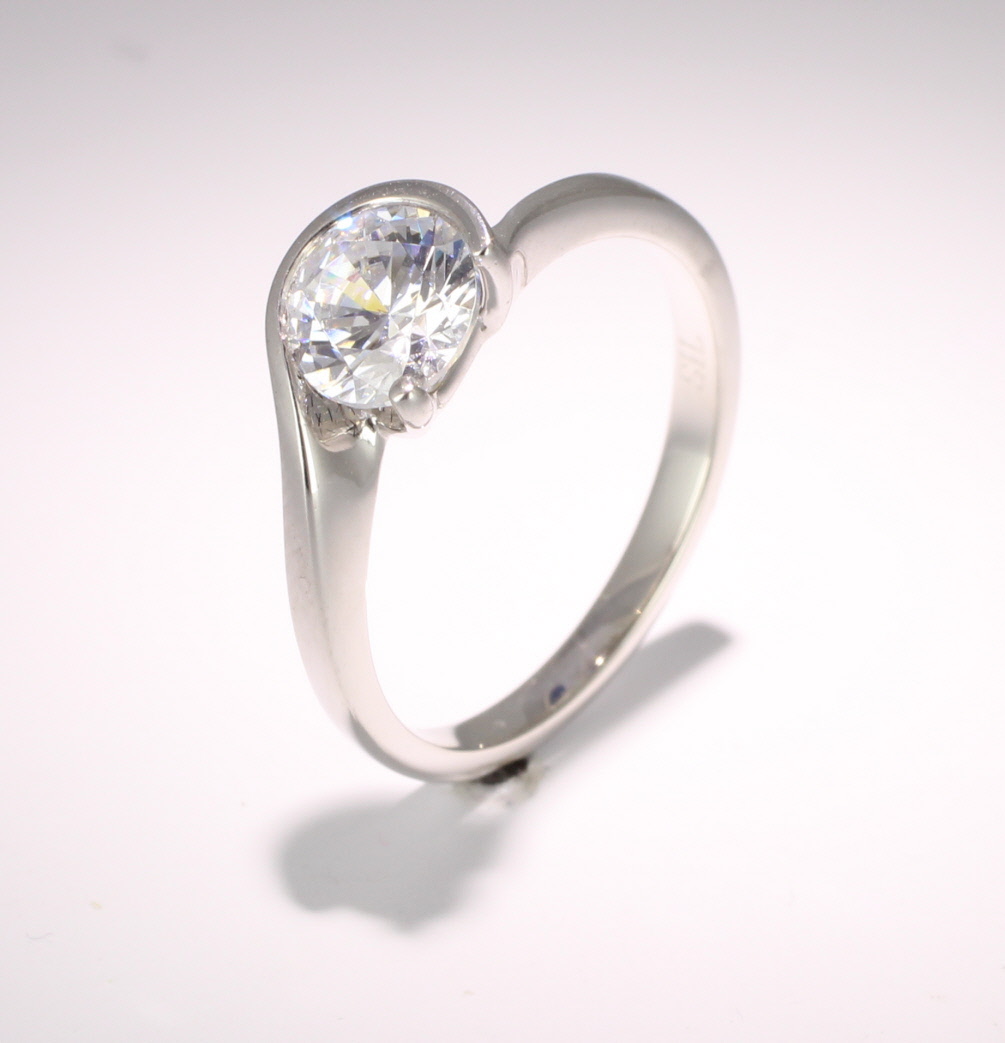 Diamond Solitaire Engagement Ring