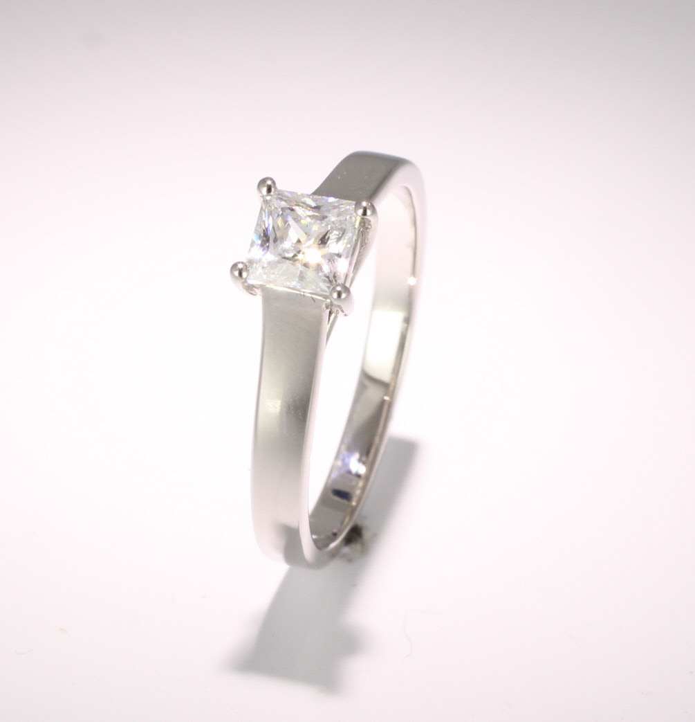 Diamond Solitaire Engagement Ring