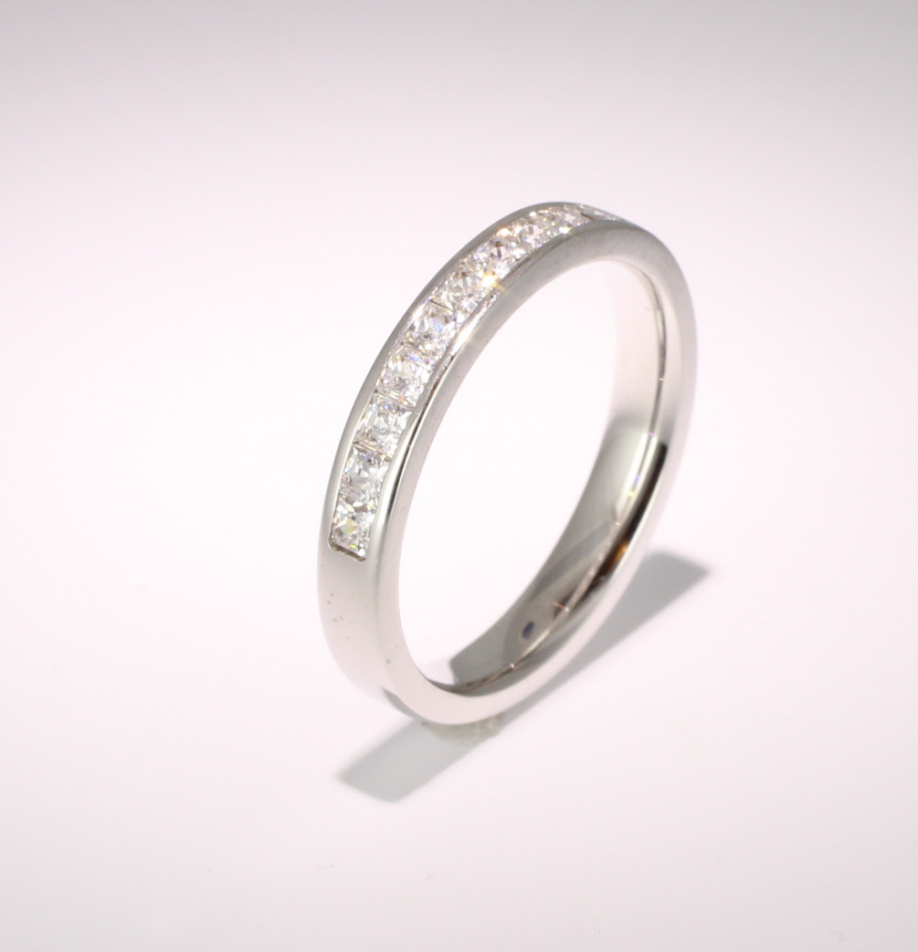 Eternity Ring (TBC2202TS) - Ten Stone Channel Set - All Metals