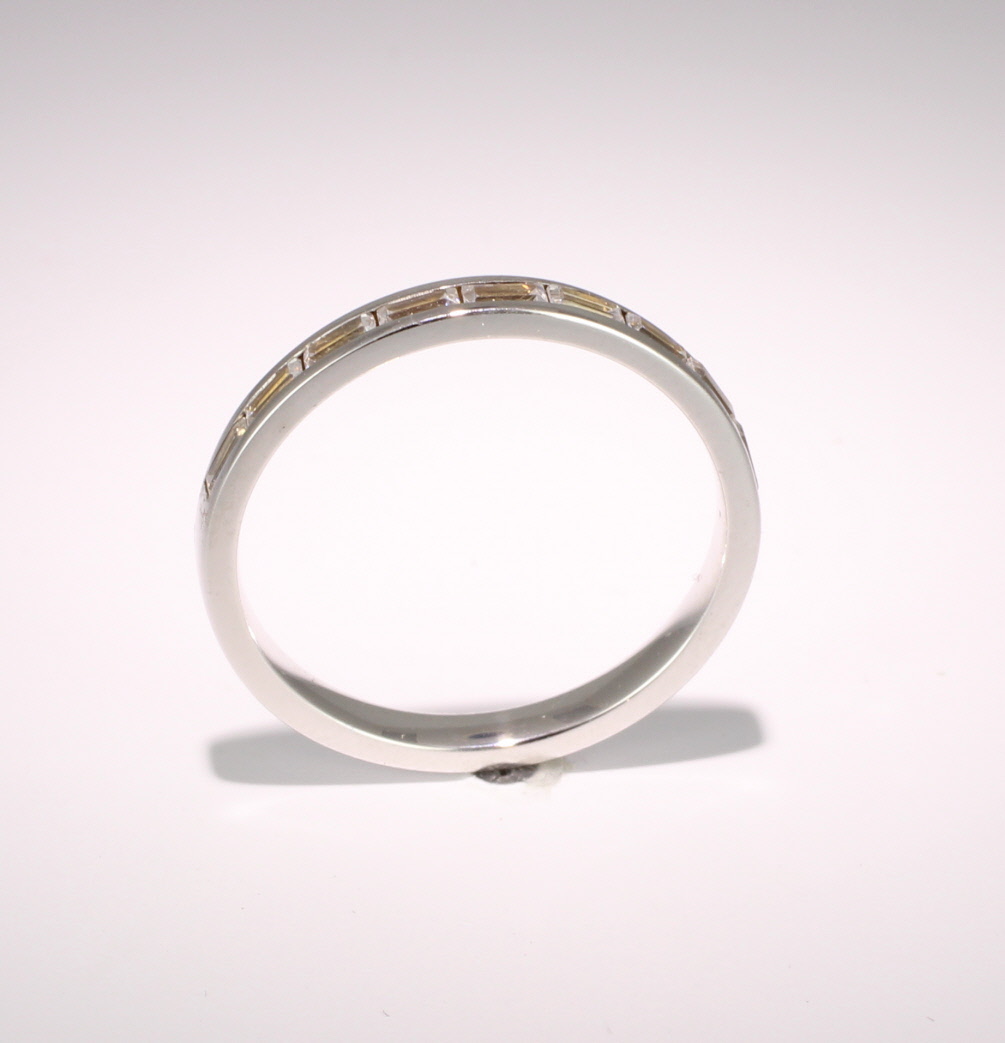 Baguette infinity new arrivals wedding band