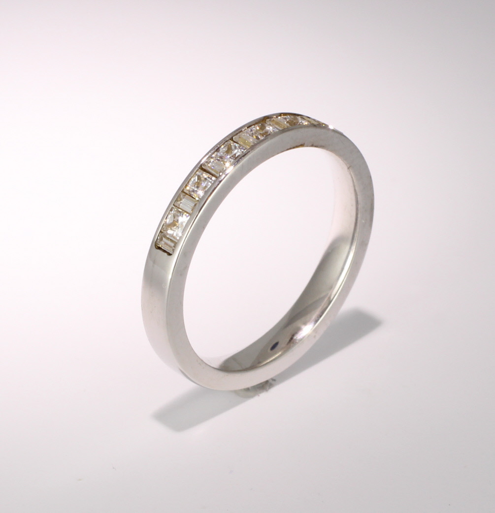 Half Channel Set Eternity Ring (TBC6002H) - All Metals