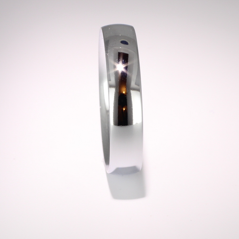 Mens wedding band diamond inside best sale