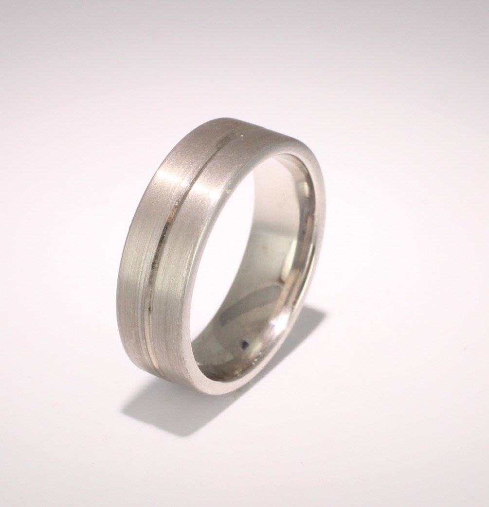 Special Designer Platinum Wedding Ring Amore 