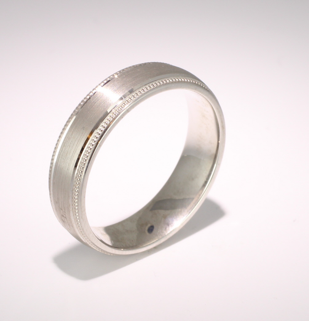 Special Designer Platinum Wedding Ring Siempre 