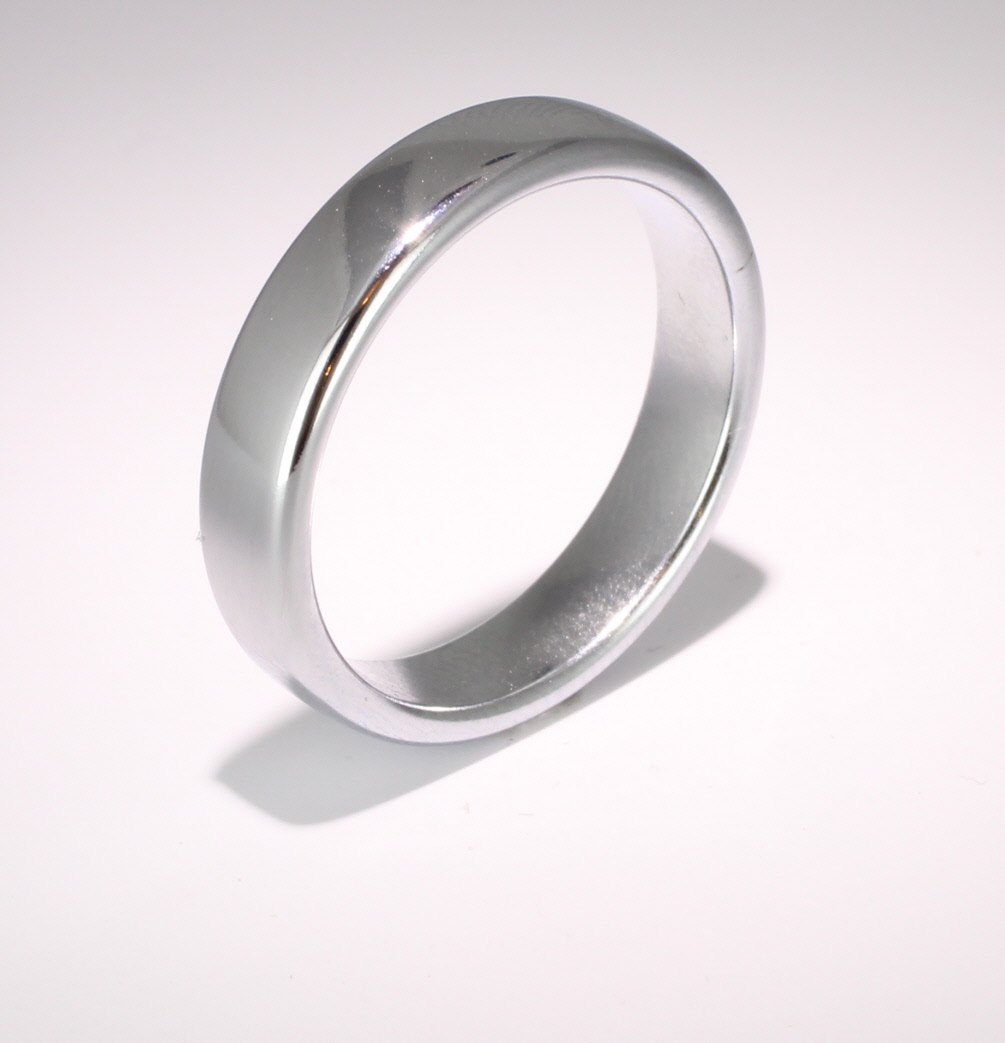 Slight or Soft Court Very Heavy -  5mm Platinum Wedding Ring 