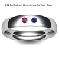 Court Very Heavy -  8mm (TCH8 W) White Gold Wedding Ring