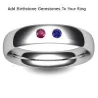 online Mens Wedding Ring Bevelled Edge