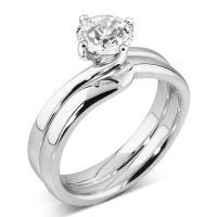 Engagement Ring Solitaire (TBC137) - GIA Certificate -  All Metals