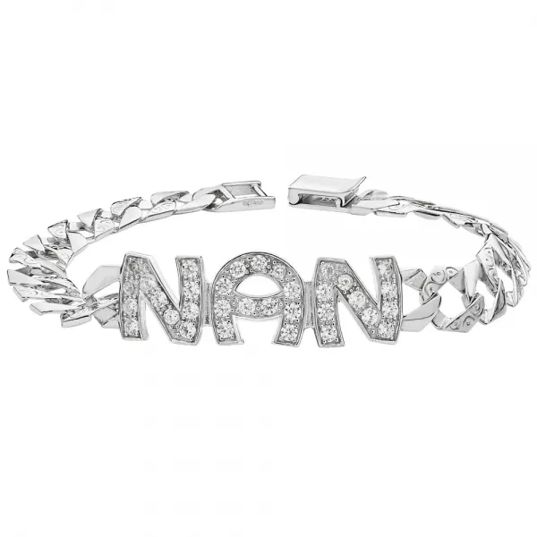 Nan Bracelet - Clear Glass – Mondo Mondo