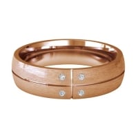 Diamond Wedding Ring - All Metals - Solido
