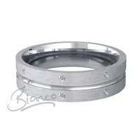 White Gold Wedding Band 