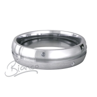 Special Designer Platinum Wedding Ring Lumiere 