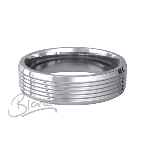 Special Designer Platinum Wedding Ring Armonice 