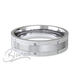 Special Designer Platinum Wedding Ring Vicino 