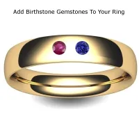 Yellow Gold Soft Court Medium rings in uk