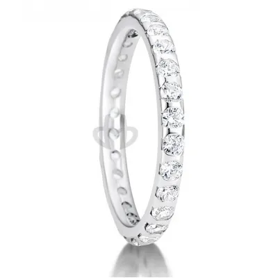 Claw Set Eternity Rings