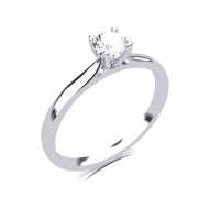 A Brilliant Cut Diamond Engagement Ring
