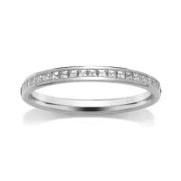 Gold Diamond Wedding Band