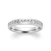 Princess Cut Eternity Ring