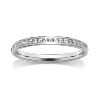 Eternity Ring (SPCH) - Channel Set Princess - All Metals