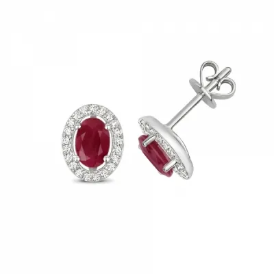 Ruby Earrings