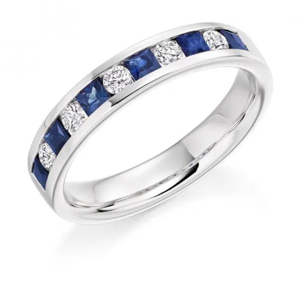 Buy Classic Sapphire Diamond Ring In Uk