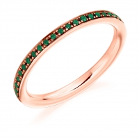 Emerald Ring - (EMDFET2891) - All Metals