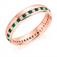 Emerald Ring - (EMDFET944) - All Metals