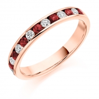 Ruby Ring - (RUBHET1310) - All Metals