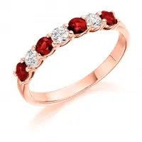 UK Emerald Ring RUD1493 rose