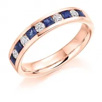 white gold sapphire ring