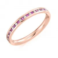 pink sapphire ring uk