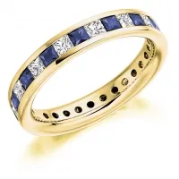 blue sapphire ring