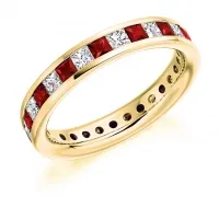 Ruby engagement ring