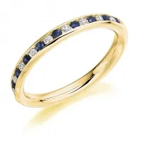 blue sapphire ring