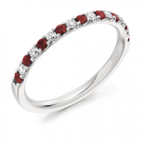 Ruby Ring - (RUBHET1023) - All Metals
