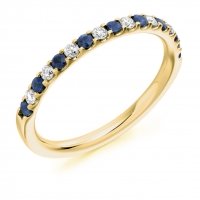 Blue Sapphire Ring - (BSAHET1023) - All Metals