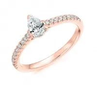 UK engagement ring ENG4428 rose