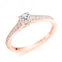 UK engagement ring ENG7208 rose