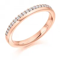 Rose Gold Diamond Eternity Ring