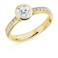 UK engagement ring eng3338 yellow