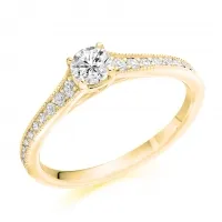 UK engagement ring ENG7208 yellow